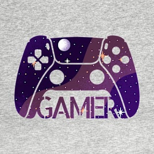 Gamer Controller Silhouette T-Shirt